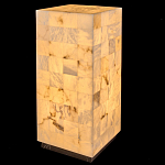 Торшер прямоугольный из натурального камня Calcite Geometry варинант исполнения - 12 | Loft Concept в Новосибирске