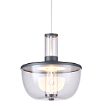 Подвесной светильник с плафоном из акрила и металлическим основанием Blanton 23 варинант исполнения - 1 | Loft Concept в Новосибирске