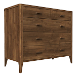 Комод из массива бука с 5-ю ящиками Tasteful Furniture варинант исполнения - 1 | Loft Concept в Новосибирске