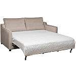 Диван двухместный раскладной светло-серый с кантом Pride варинант исполнения - 3 | Loft Concept в Новосибирске