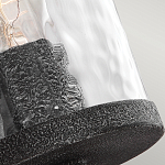 Бра с цилиндрическим плафоном из прозрачного рифленого стекла Feiss варинант исполнения - 4 | Loft Concept в Новосибирске