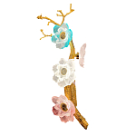 Бра с цветочным декором Miscellaneous herbs варинант исполнения - 2 | Loft Concept в Новосибирске