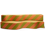 Дизайнерский модульный диван волнистой формы с цветным принтом Poltronova Superonda Sofa варинант исполнения - 4 | Loft Concept в Новосибирске