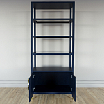 Стеллаж со стеклянными полками Elsa Dreams Blue варинант исполнения - 4 | Loft Concept в Новосибирске