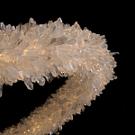 Люстра круглая с натуральным горным хрусталем Crystal Shimmer варинант исполнения - 4 | Loft Concept в Новосибирске