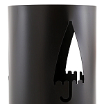 Подставка для зонтов из металла Umbrella-stand Black варинант исполнения - 4 | Loft Concept в Новосибирске