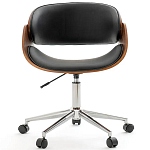 Вращающееся офисное кресло на колёсах Delwyn Chair варинант исполнения - 2 | Loft Concept в Новосибирске