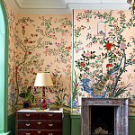 Обои ручная роспись Houghton Edo Blush варинант исполнения - 4 | Loft Concept в Новосибирске