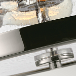 Потолочный светильник с цилиндрическим плафоном из прозрачного пузырькового стекла Feiss варинант исполнения - 2 | Loft Concept в Новосибирске