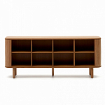 Буфет с 2-мя раздвижными дверцами из ясеневого шпона Toinette варинант исполнения - 2 | Loft Concept в Новосибирске