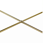 Кофейный столик овальный золотой Modern Mirror Gold Table варинант исполнения - 4 | Loft Concept в Новосибирске