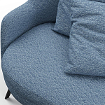 Мебельная ткань Шенилл голубой цвет 138 см T4-26 варинант исполнения - 8 | Loft Concept в Новосибирске