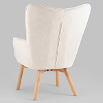 Белое кресло на ножках из массива CORDELIA варинант исполнения - 5 | Loft Concept в Новосибирске