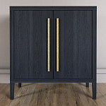 Современный Буфет Primo с 2 дверцами Черный дуб варинант исполнения - 1 | Loft Concept в Новосибирске