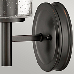 Бра с плафоном в форме цилиндра из прозрачного стекла с пузырьками Hinkley варинант исполнения - 10 | Loft Concept в Новосибирске