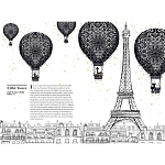 Megan Hess Paris: Through a Fashion Eye варинант исполнения - 5 | Loft Concept в Новосибирске