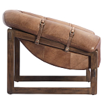 Двухместный диван Duncan винтажная коричневая кожа варинант исполнения - 2 | Loft Concept в Новосибирске