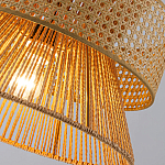 Подвесной светильник с абажуром из натуральных материалов Light Inside the Cell варинант исполнения - 6 | Loft Concept в Новосибирске