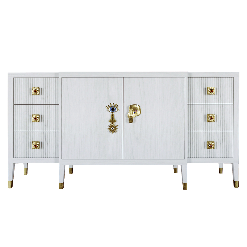 Большой Комод-буфет Elsa Dreams White с ящиками ivory ( слоновая кость ) Большой Комод-буфет Elsa Dreams White с ящиками ivory ( слоновая кость ) в Новосибирске | Loft Concept