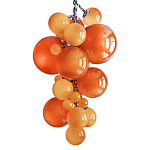 Люстра виноградная гроздь Grape Balls Янтарный цвет варинант исполнения - 2 | Loft Concept в Новосибирске