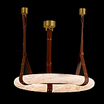 Люстра в форме обруча из натурального камня Minerals of Light варинант исполнения - 4 | Loft Concept в Новосибирске