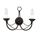 Бра черного цвета с лампой в форме свечи Elstead Lighting варинант исполнения - 4 | Loft Concept в Новосибирске