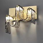 Бра волнистой формы из фактурного стекла Big Wave варинант исполнения - 3 | Loft Concept в Новосибирске