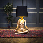 Лампа MANNEQUIN LAMP с абажуром телесный замок варинант исполнения - 4 | Loft Concept в Новосибирске
