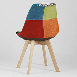 Стул с обивкой в стиле пэчворк Arvika варинант исполнения - 5 | Loft Concept в Новосибирске