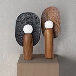 Настольная лампа из дерева Decorative Wooden Lamp варинант исполнения - 2 | Loft Concept в Новосибирске