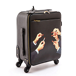 Чемодан дорожный SELETTI Travel Kit Trolley Lipstick Black варинант исполнения - 2 | Loft Concept в Новосибирске