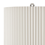 Настольная лампа с плиссированным цилиндрическим абажуром Tightened Waist варинант исполнения - 2 | Loft Concept в Новосибирске