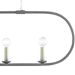 Люстра линейная в овальной раме Traditional Clean Lines варинант исполнения - 1 | Loft Concept в Новосибирске