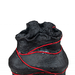 Ваза с красным кожаным жгутом "Красной нитью" варинант исполнения - 2 | Loft Concept в Новосибирске