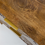 Прикроватная тумба с фактурным фасадом Termite варинант исполнения - 4 | Loft Concept в Новосибирске