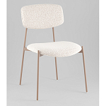 Стул Doe без подлокотников молочный варинант исполнения - 1 | Loft Concept в Новосибирске