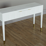 Туалетный стол - Трельяж Elsa Dreams White 120 см варинант исполнения - 4 | Loft Concept в Новосибирске