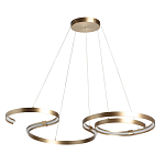 Люстра подвесная светодиодная в виде волнообразной ленты Ribbon Vortex варинант исполнения - 15 | Loft Concept в Новосибирске