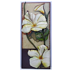 Аксессуар настенный из металла Blank Space White Flowers варинант исполнения - 1 | Loft Concept в Новосибирске