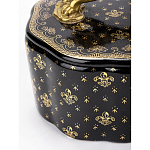 Шкатулка черного цвета с крышкой с фигуркой льва Eden Garden варинант исполнения - 3 | Loft Concept в Новосибирске