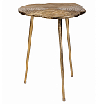 Металлический кофейный столик Puddle Gold варинант исполнения - 1 | Loft Concept в Новосибирске