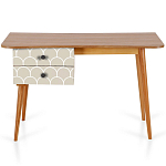 Письменный стол с принтом на ящиках Elise Desk варинант исполнения - 4 | Loft Concept в Новосибирске