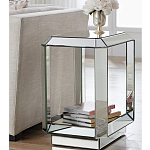 Зеркальный приставной стол Mirror Surface варинант исполнения - 2 | Loft Concept в Новосибирске