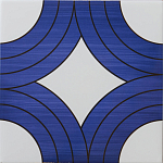 Дизайнерская плитка с узором Восьмерки варинант исполнения - 2 | Loft Concept в Новосибирске