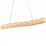 Люстра волнистой формы с текстурной огранкой Reflection of Reality варинант исполнения - 2 | Loft Concept в Новосибирске