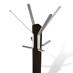 Вешалка с квадратным основанием и 4-мя металлическими крючками Industrial Metal Rust варинант исполнения - 2 | Loft Concept в Новосибирске