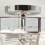 Потолочный светильник шестигранной формы с прозрачными стеклянным плафоном Elstead Lighting варинант исполнения - 6 | Loft Concept в Новосибирске