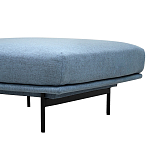 Оттоманка голубая Vergil Blue Ottoman варинант исполнения - 3 | Loft Concept в Новосибирске
