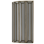 Бра с абажуром из панелей белого молочного стекла Stunned by Light варинант исполнения - 4 | Loft Concept в Новосибирске