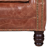 Кожаное кресло James Brown Leather Armchair варинант исполнения - 5 | Loft Concept в Новосибирске